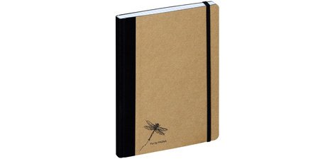 Carnet 'Pur', A5, quadrillé, naturel