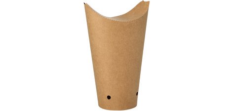 Etui pour frites en carton, rond