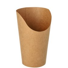 Pot à wrap, rond, 470 ml, brun