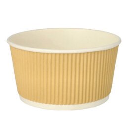 Gobelet à soupe 'pure' Ripple Wall, 720 ml, beige