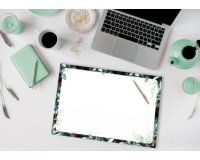 Sous-main en papier Jolie 'Glamorous Leaves', A3