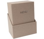 Chemise pour menu 'MENU', A4, boîte de 10