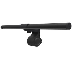 Lampe LED pour écran 'Flash', avec pince, noir