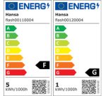 Lampe LED pour écran 'Flash', avec pince, noir