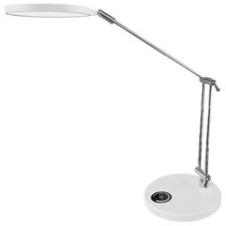 Lampe de bureau LED 'Spark', socle, blanc