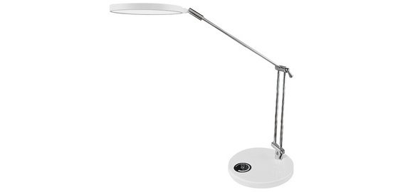Lampe de bureau LED 'Spark', socle, blanc
