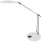 Bureaulamp met ledlicht 'Spark' met sokkel - wit