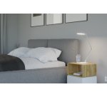 Lampe de bureau LED 'Spark', socle, blanc