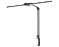 Hansa bureaulamp Flow, LED, grijs