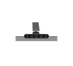Hansa Flow desk lamp, LED, gray