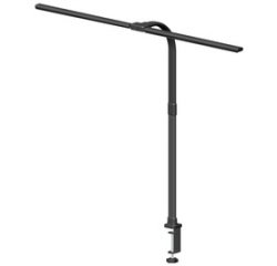 Lampe de bureau à LED 'Nova', avec pince, noir