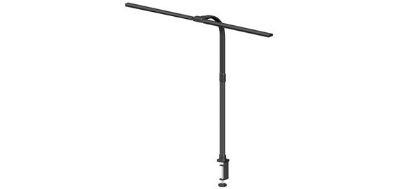 Bureaulamp met LED 'Nova', met klem, zwart