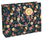 Sac cadeau de Noël 'Agrumes', moyen