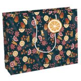 Sac cadeau de Noël 'Agrumes', large
