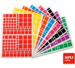 Gommettes 'Carré', grand conditionnement