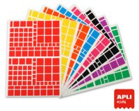 Gommettes 'Carré', grand conditionnement