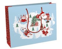 Sac cadeau de Noël 'Petit Papa Noël'