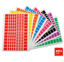 Gommettes 'Rectangle', grand conditionnement