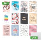 Set de cartes d'anniversaire ' Happy Birthday'