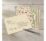 Set cartes postales anniversaire Happy Grassy Birthday