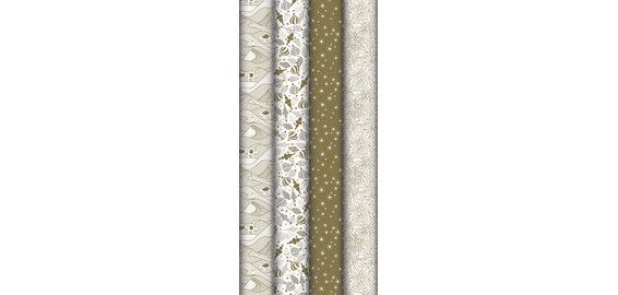 Papier cadeau de Noël 'Noël des Sables'