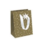 Kraft brut 70g, rl 50x0,70m Etoiles or - Or