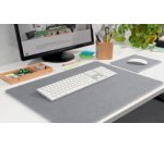 Tapis de souris Eyestyle, gris clair/noir