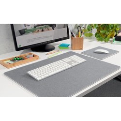 Tapis de souris Eyestyle, gris clair/noir