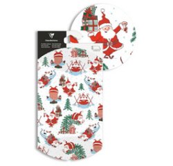 Pochette cadeau Noël 'Père Noël'