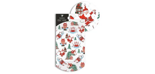 Pochette cadeau Noël 'Père Noël'