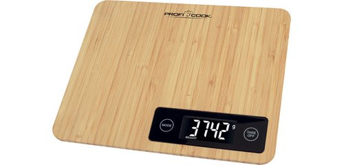 Balance de cuisine en bambou PC-KW 1271