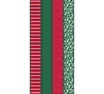 Papier cadeau de Noël, 'Excellia', présentoir