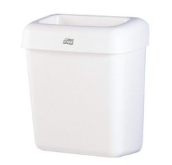 TORK Poubelle, plastique, 20 litres, blanc