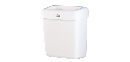 TORK Poubelle, plastique, 20 litres, blanc