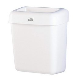 TORK Poubelle, plastique, 20 litres, blanc