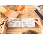 Bloc-notes Jolie Beauty 'Lilac Monstera', A6+