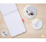 Bloc-notes Jolie Beauty 'Lilac Monstera', A6+