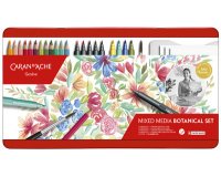 Set de dessin 'SET BOTANIQUE', 24 pièces