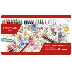 Set de dessin 'SET BOTANIQUE', 24 pièces