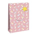 Pochette cadeau, 16x22cm, Père Noël - Multicolore