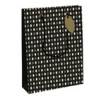 Paq.25 sacs kraft brun vergé, 22x10x27cm - Kraft