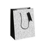 Paq.25 sacs kraft vergé 22x10x27cm,Rouge - Rouge