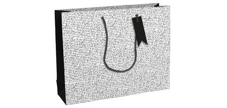 Sac cadeau 'Baudelaire', shopping