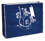 Geschenktasche 'Cyanotypie', groß