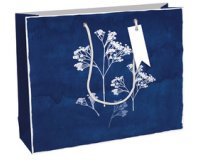 Gift Bag 'Cyanotype', Large