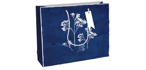 Paq.25 sacs kraft lisse, 22x10x27cm, Or - Or