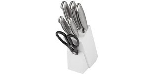 Bloc porte-couteaux C-MBS 4018, 7 pièces, blanc
