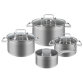 Set de casseroles C-KTS 4016, 7 pièces, acier