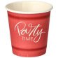 Gobelet en carton 'pure' Party Time, 5 cl, rouge