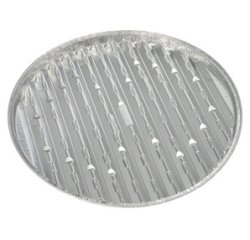STARPAK Barquette de barbecue en aluminium, rond